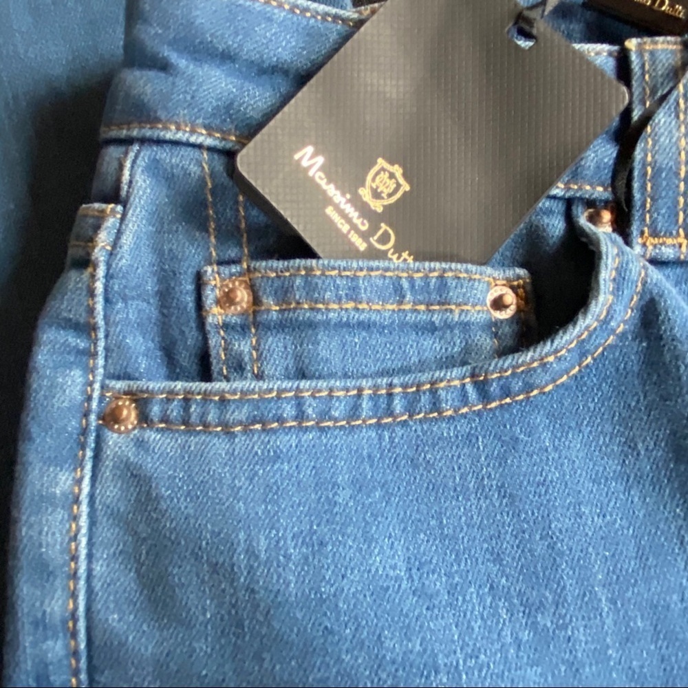 Massimo Duti Crop Kick Out Flare High Rise Jean 4 - Picture 8 of 14